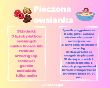 Pieczona owsianka