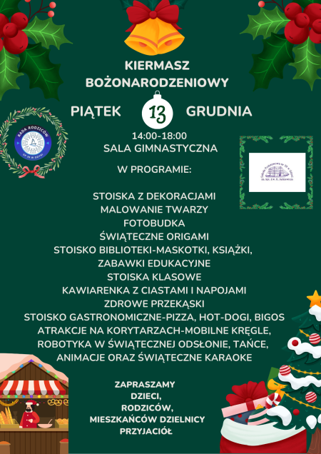 Kiermasz bożonarodzeniowy