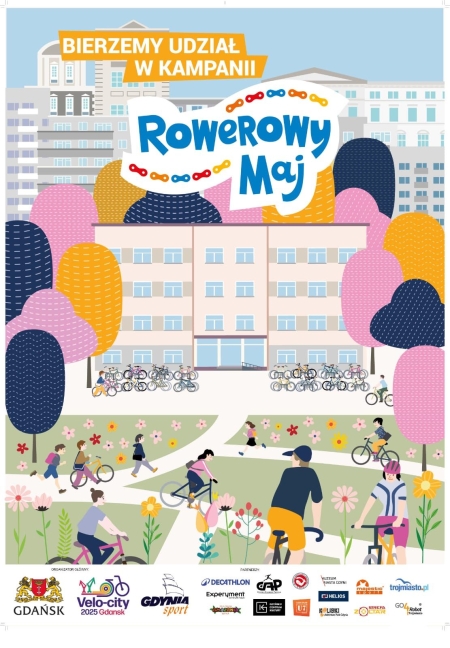 Rowerowy Maj 2025 w naszej szkole! 
