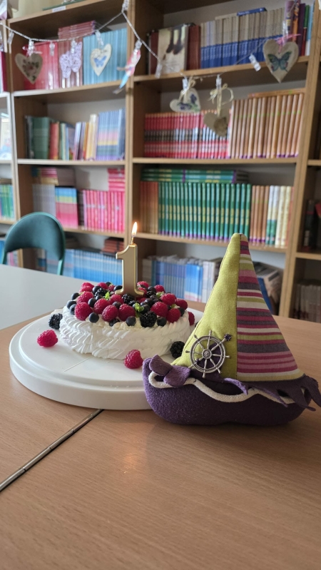 Biblioteka z wiatrem w żaglach świętuje swoje 1. urodziny