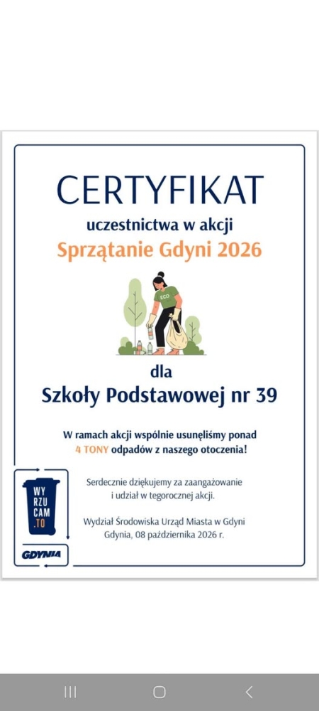 SPRZĄTANIE ŚWIATA